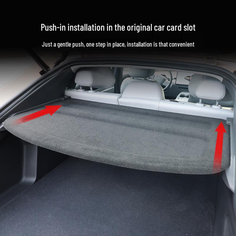Trunk Partition Sunshade & Dust Cover Accessories for Xiaopeng MONAM03