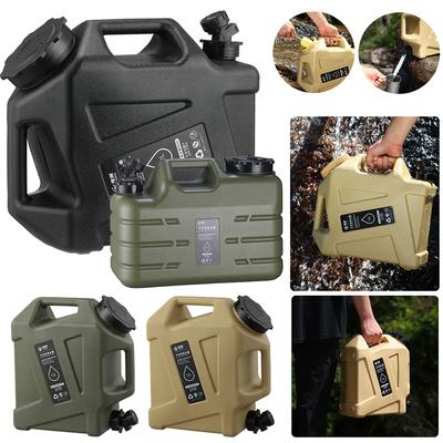 12L/11L Camping Water Container No Leakage Water Bucket BPA Free Large Capacity Driving Water Tank Outdoor Hiking Accessories
