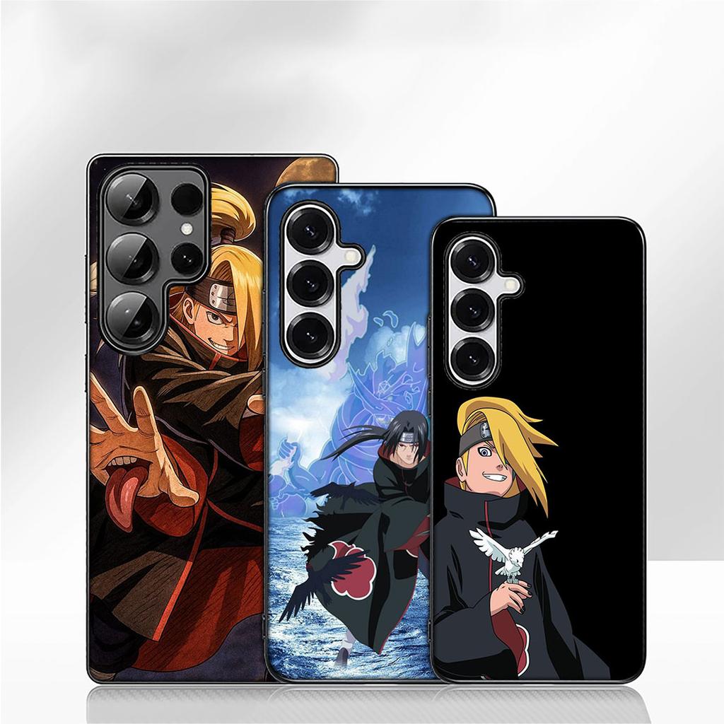Itachi Uchiha Deidara Narutos Akatsuki Phone Case for Apple iPhone 16 15 14 Plus 13 12 Mini 17 Pro Max + 16E Air 16+ ProMax