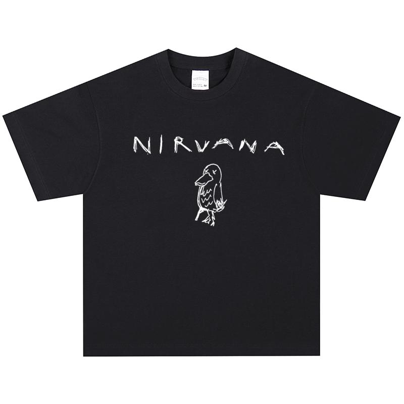 Nirvana T-Shirt, Soft Fabric Casual Daily Wear XXL