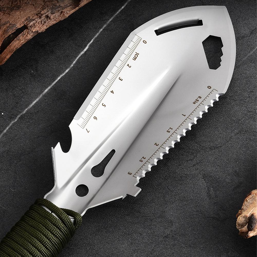Portable Camping Hiking Traveling Pinic Shovel Multifunctional Ordnance Shovel Survival Outdoor Equipment Garden Tool Shovel