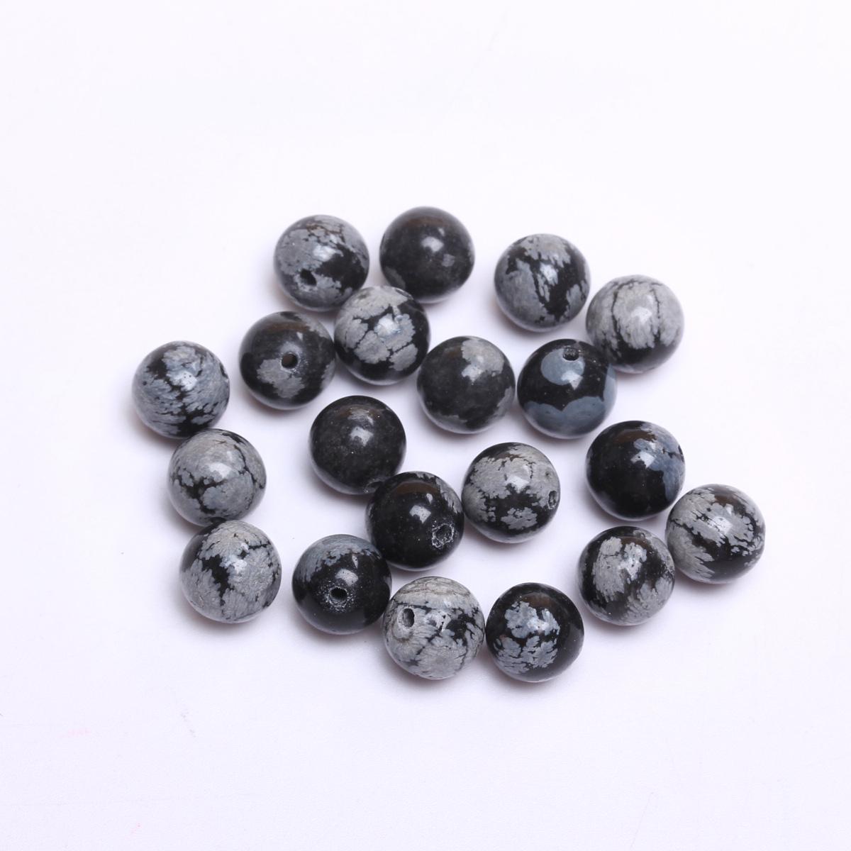 

Творческий Новый Для Ожерелья Браслет 4 6 8 10 12 мм Снежинка Разделитель Бусины Камень Натуральный DIY Изготовление Ювелирных Изделий 8mm about 20Pcs