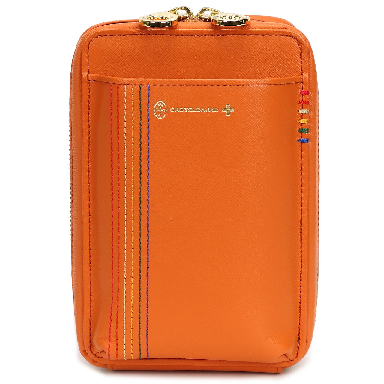 Castelbajac Наплечная сумка-чехол для смартфона 027102 Оранжевый