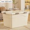 Extra Large Plastic Storage Box with Wheels for Toys, Snacks, Clothes - Thickened Container for Living Room & Bedroom