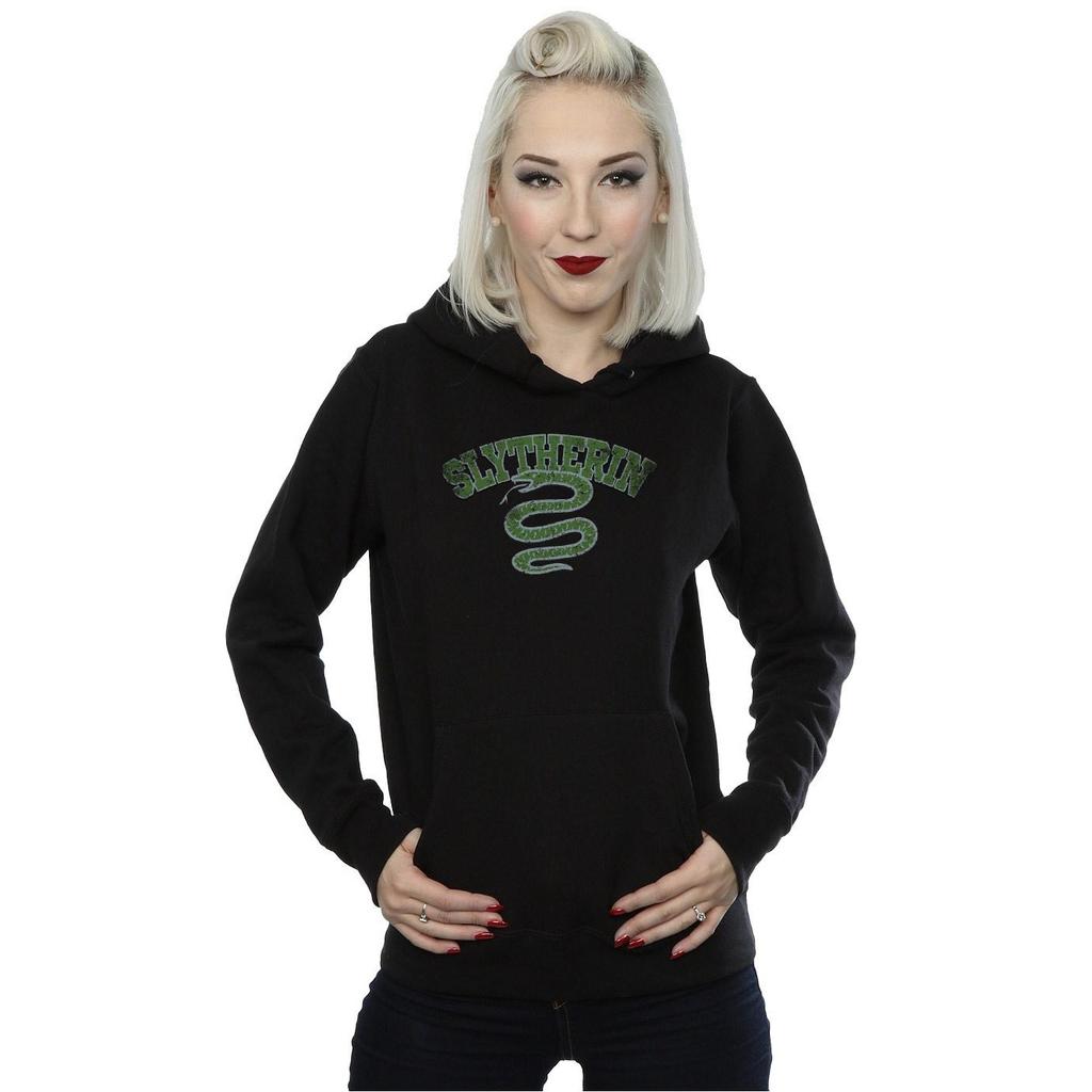 HARRY POTTER Womens/Ladies Slytherin Sport Emblem Hoodie