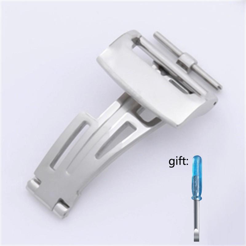 Folding Clasp 18mm TopStainless Steel Fold Buckle For AP Strap For Audemars Belt For Piguet Accessories Leather Rubber Watchband