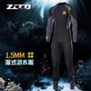 Herren 1,5 mm Neopren Ganzkörper-Neoprenanzug Schnorcheln Surfen Schwimmen Wärme UV-Schutz