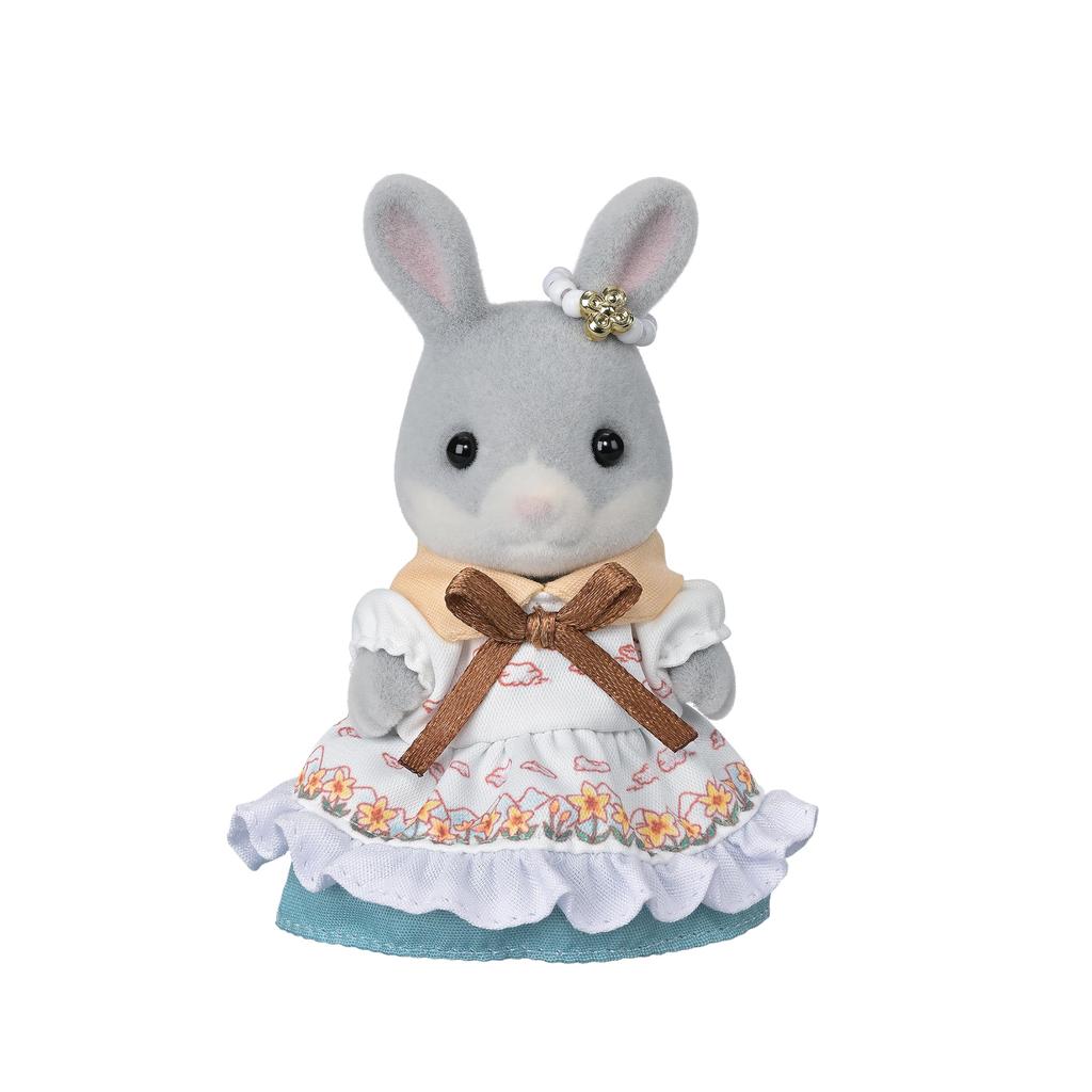 Sylvanian Families Dolls Family Celebration ST Mark Ages 3 and Toy Sylvanian Epoch [WataUsagi Set] C-81 Certified, Up, Dollhouse, Families,