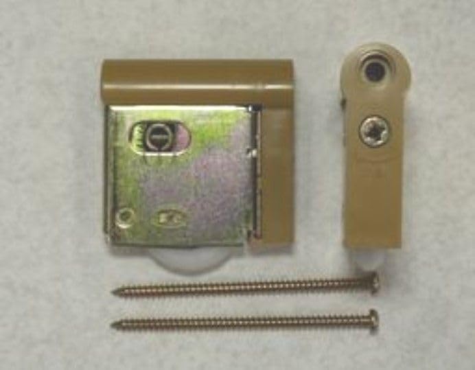 Compatible rollers for Panasonic interior sliding light set of MJB907N1 Y-shaped doors, brown, 2, 2005-present model,