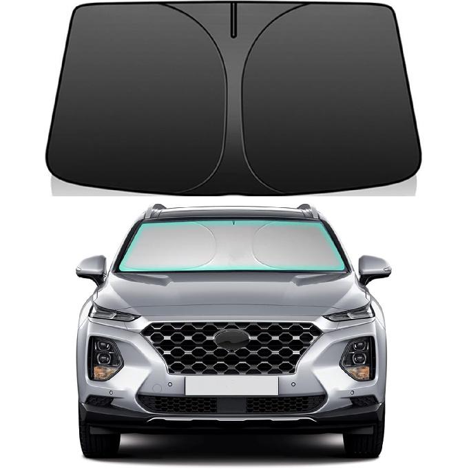 Windshield Sun Shade for -2025 Chevrolet/Chevy Blazer 240T Double-Layer Foldable Car Front Window Sunshade Accessories 240 T Sun Visor Protector