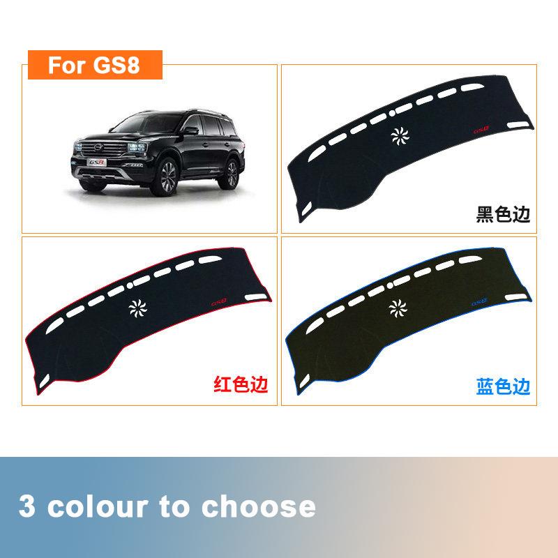 Für GAC Trumpchi GS8 2017 2018 Auto Armaturenbrett-Abdeckungsmatten vermeiden Lichtpolster Instrumentenplattform Schreibtisch Rutschfeste Teppiche