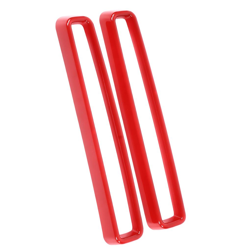 2 Pcs Front Grille Cover Trim Car Adaptations Replacement for     2015‑2021