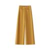 Women's Summer White High-Waist Wide-Leg Jeans: New Arrival Casual Washed Cotton Slim Fit Straight Leg Pants.