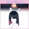 Stunning Middle-length Cosplay Wig For Women Featuring Eileen Jo's Shark Girl Style