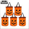 20PCS Handheld Glowing Pumpkin Bags New Glowing Bags Halloween Birthday Gift Bags LED Glowing Pumpkin Bags for Decoration