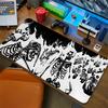 Green and Purple Skull Gaming Mouse Pad Large Mousepad XXL Table Mat Anti-slip Keyboard Rug Laptop Desk Game Office Home Writing