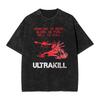 2026 Гарячий Розпродаж Чудові Футболки для Гри Стрілялки Ultrakill Чоловіки Жінки Одяг Бавовняна Прана Футболка Оверсайз Літня З Коротким Рукавом Повсякденні Футболки Вільні Топи