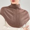 Scarf Shawl For Women Winter False Collar Scarfs for Women Neck Wrap Men Women Turtleneck Collar Scarf Knitted Elastic