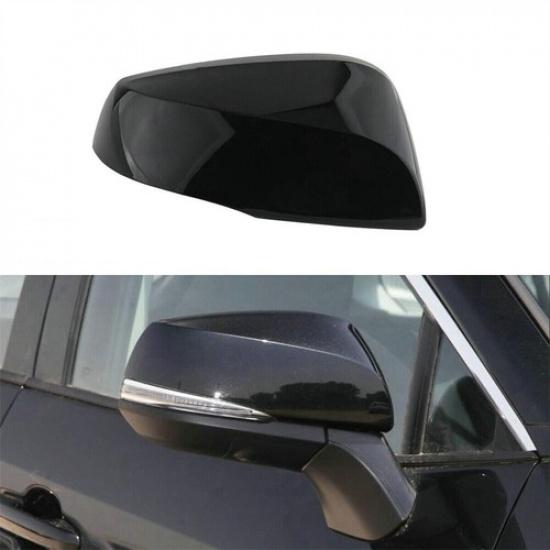 Glossy Black Right Side Mirror Cover Cap For TOYOTA RAV4 - 879150R150