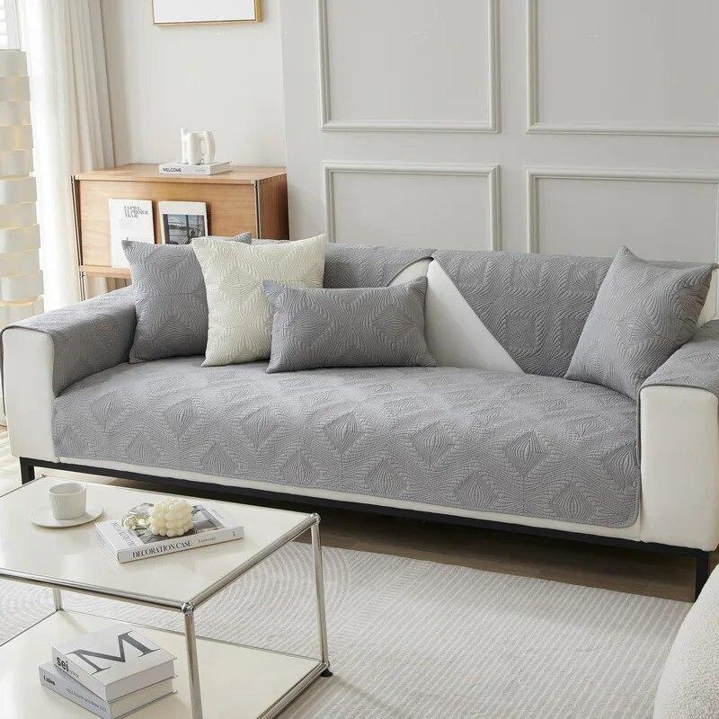 

Простая однотонная диванная подушка Norse, хлопчатобумажная ткань на четыре сезона, Нескользящая хлопковая подушка, универсальная, современная, чехол для дивана, полотенце 70X70cm 1pc