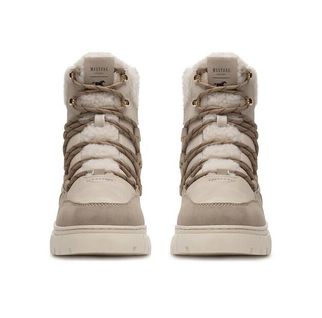 Ботильоны Mustang 1502-602 бежевые