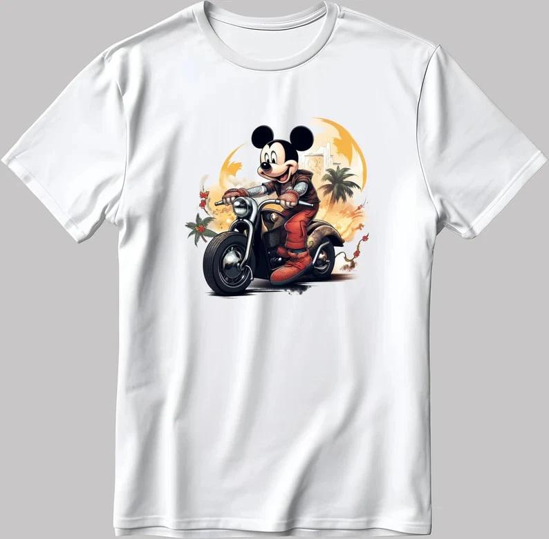 Mickey Mouse 2026 White T Shirt S