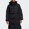 Adidas Womens Puffer Down Coat With Hood Women Outerwear Black FT2541