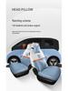 Cartoon Car Seat Cushion for Baojun EV5 with Leather Seat Cover