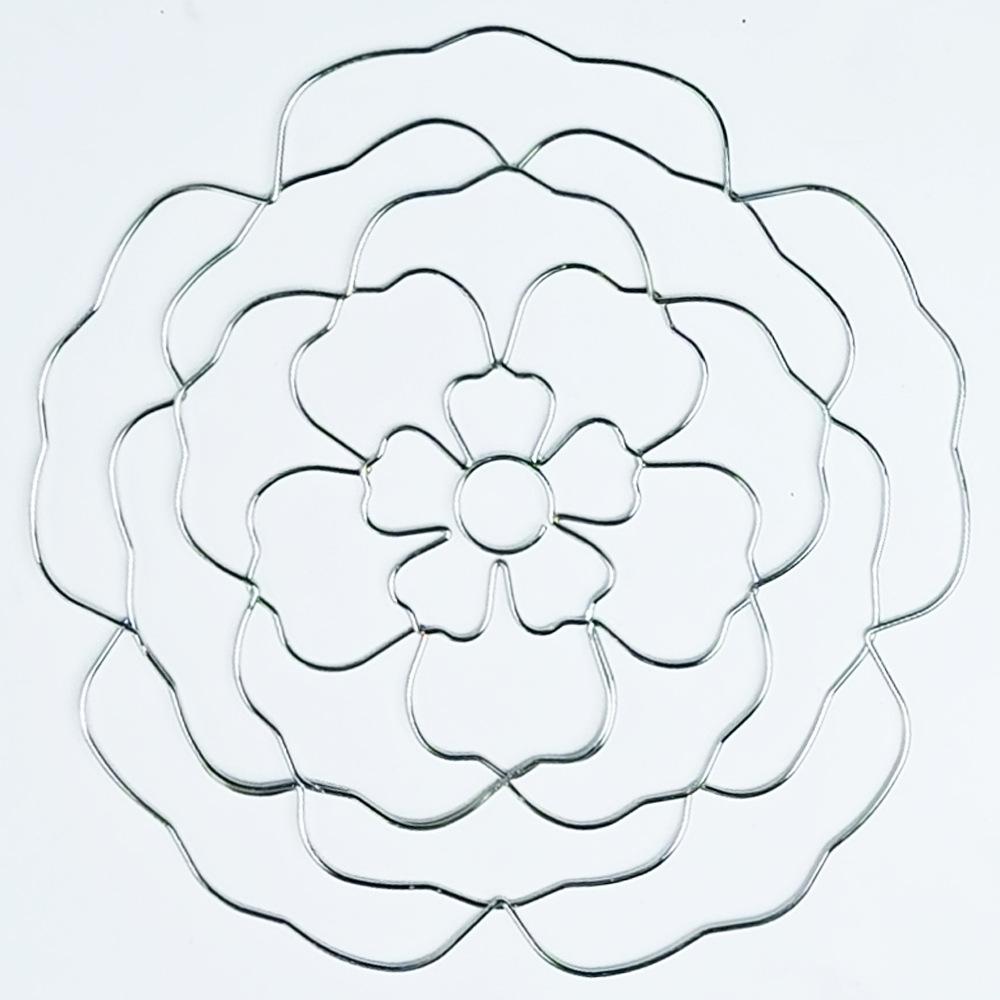 Foldable Metal Laser-Cut Floral Arrangement Grid – Trending Flower Arranging Aid