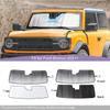 Car Front Windshield Sunshade Window Shade Foldable Sun Visor Cover Fit For Ford Bronco 2021 Up Car Interior Accessories,1 Pcs