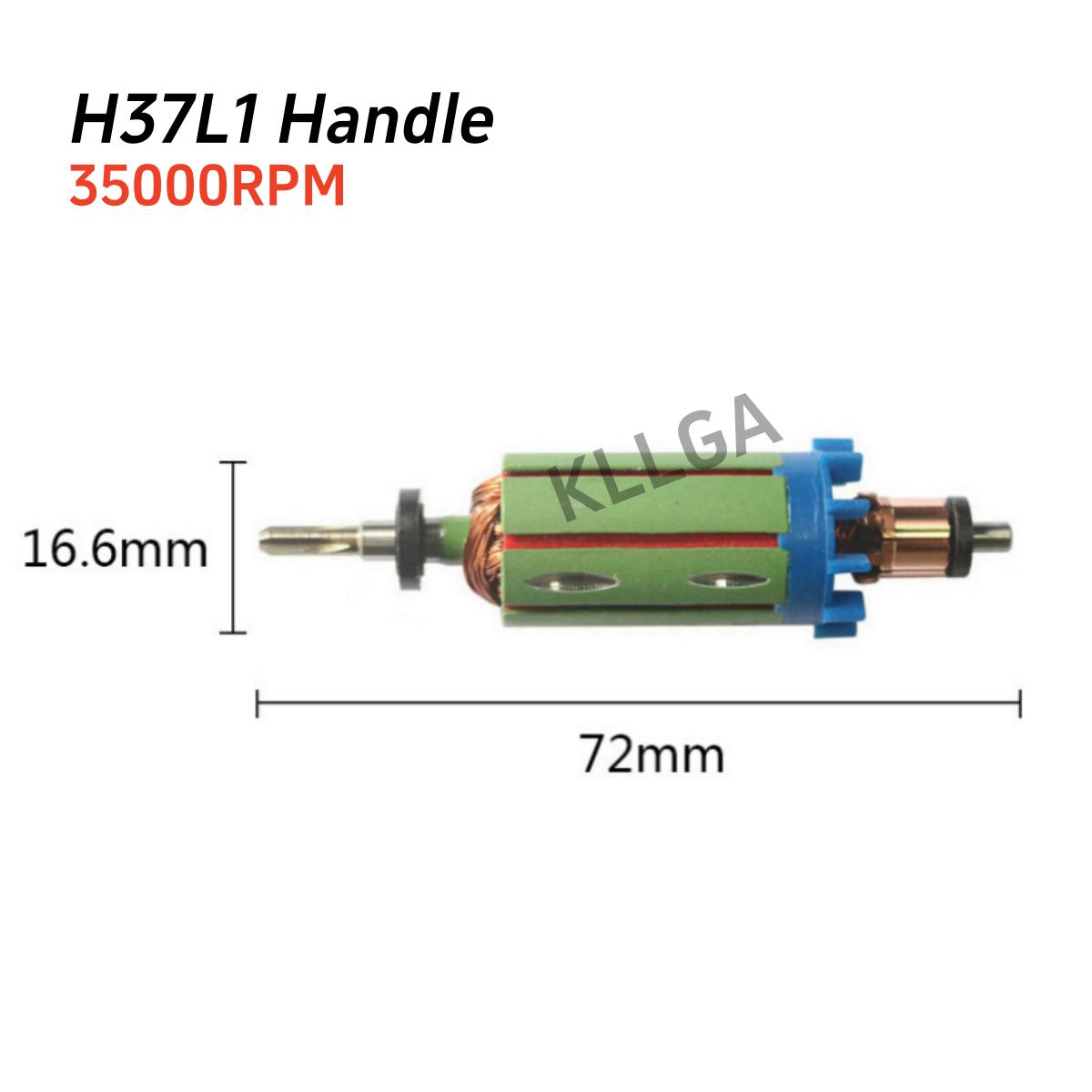 35K 40K 45K Pentru Strong 102L 105L Marathon H37L1 Micromotor Piesa de mână Motor Rotor Electric Manichiură Unghii Mașină de frezat Mâner Accesorii H37L1 rotor