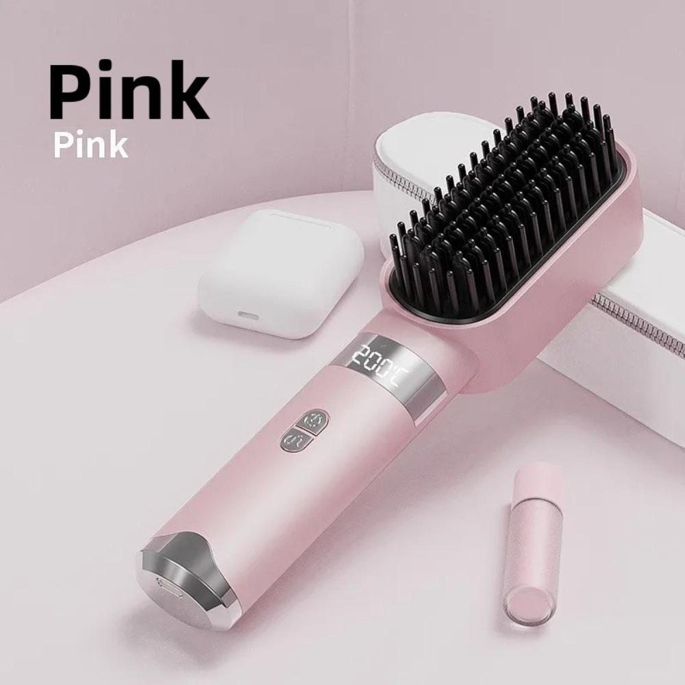140-200C° Straight Hair Comb 3 Temp Settings Straightening Comb New Hair Straightener