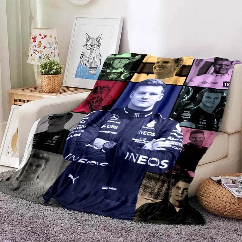 CHECO PEREZ FOR THE Patterned Blanket Star Art Flannel Thin Blanket Portable Home Travel Office Lunch Break Blanket