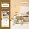 304 Stainless Steel Leak-Proof Multi-Layer Insulated Lunch Box for Office Workers & Students, Microwave Safe & Portable