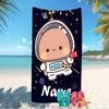 Customizable personalized beach towels Bubu Dudu themed designs.Suitable for the beach, yoga, sports;ideal as beach accessories