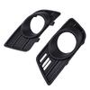 1 Paar Auto Voorste Lagere Mistlampen Grille Decoratieve Afdekking Vervanging voor Swift 2007-2010 Mistlamp Frame Grille Trim Afdekking