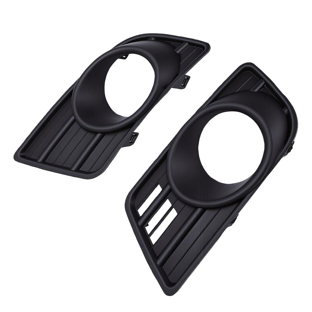 1 Paar Auto Voorste Lagere Mistlampen Grille Decoratieve Afdekking Vervanging voor Swift 2007-2010 Mistlamp Frame Grille Trim Afdekking
