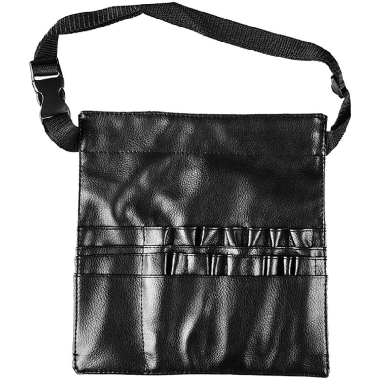

Practical Makeup Brush Organizer Waist Pack 22 Compartments PU Leather Cosmetic Case For Professional Artists 1