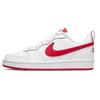 Nike Court Borough 2 Low Top Skateboard Shoes Women's White Red BQ5448-103(TEAM-S-BOX)-Random Packaging Bags