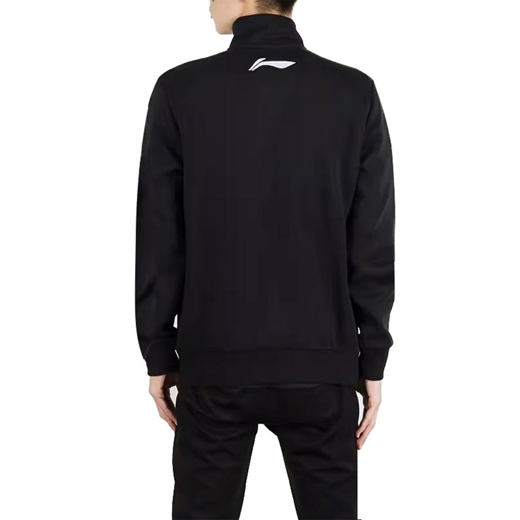 Li Ning Jackets Unisex Black Stand Collar Moderate Instructor AWDW561-1
