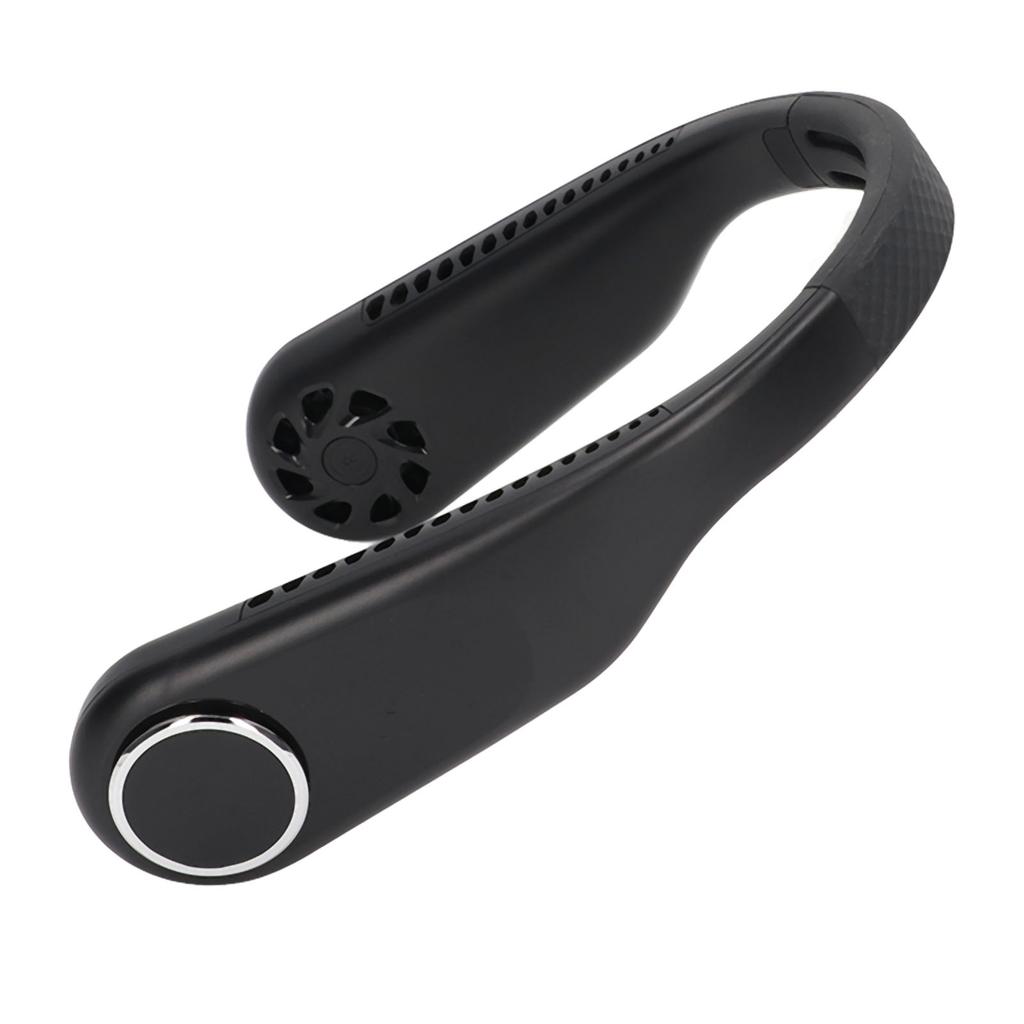 Hanging Neck Fan 3 Modes USB Charging 3600mAh Battery Adjustable Angle Mute Design Face Fan for