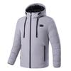 Heated Unisex USB Hooded Winter Jacket with Constant Temperature