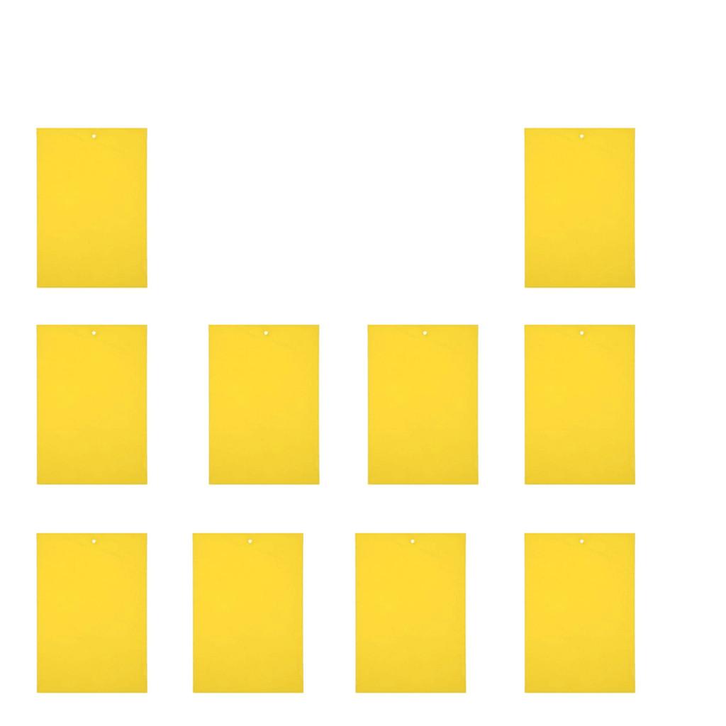 

20 шт., сильные ловушки, липкая доска для ловли тли-вредителя жёлтый