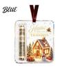 Festive Cash Storage Pendant Retro Christmas Holder Pendant Money Tree Decoration Transparent Acrylic Gift Tag Holiday Hanging Ornament with