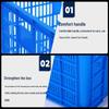 Gongdu Large Thickened Plastic Storage Crate