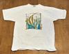 Vintage 90s Tropical Fish T Shirt XL Stained Single Stitch