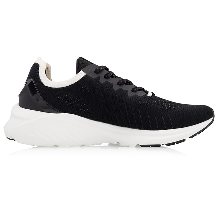 Li Ning YunQue Cushioning Breathable Cushioning Breathable Low Top Running Shoes Women's Black ARHQ178-1