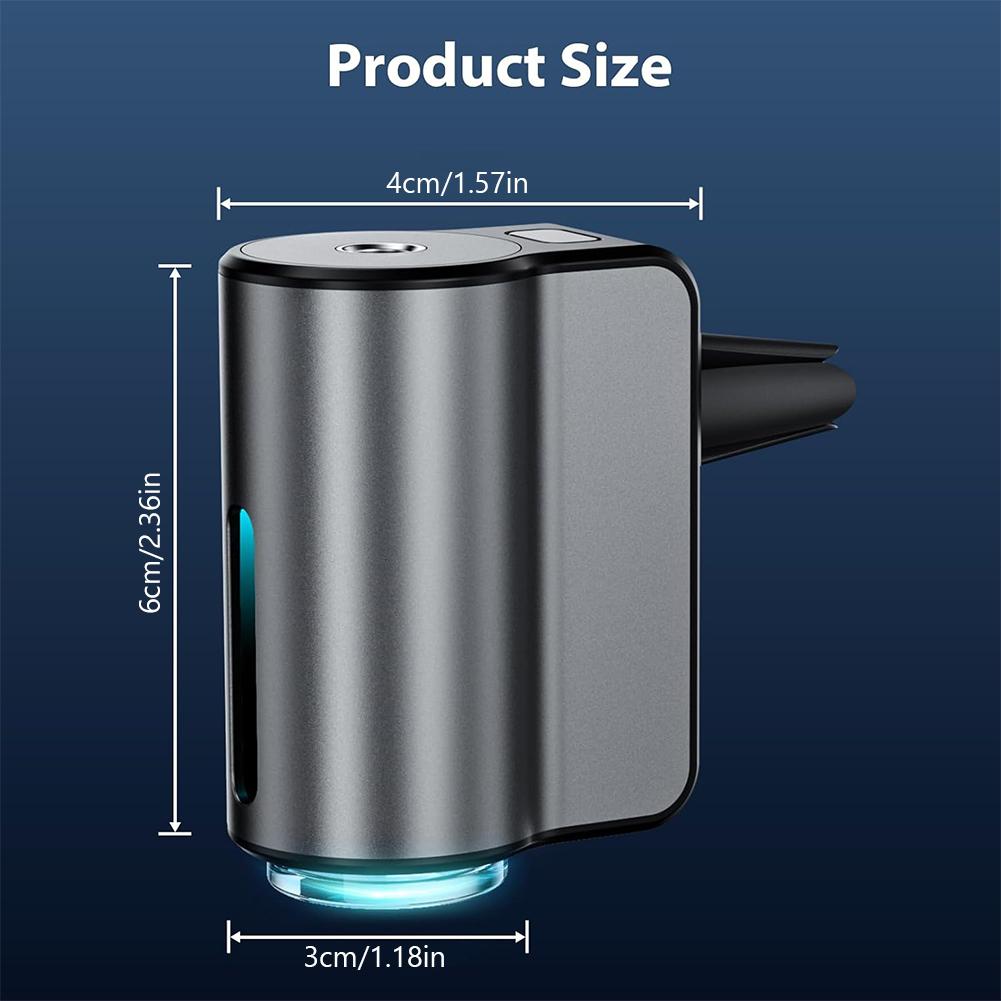 Inteligentny odświeżacz powietrza do samochodu Regulowany 3 tryby Dyfuzor odświeżacza powietrza do samochodu Nawilżacz do kratki nawiewu samochodu do usuwania zapachów Akcesorium samochodowe