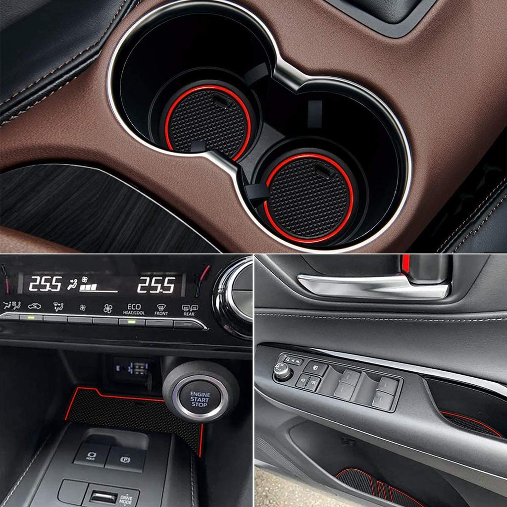 Auovo Toyota Harrier 80 Series Dedicated Pocket Mat Terrier Rubber Mat [MXUA8# AXUH8# R2.06