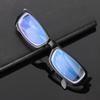 Women Men -100~-600 Diopter Reading Glasses Business Myopia Glasses Ultra Light Resin Blue Film Eyeglasses